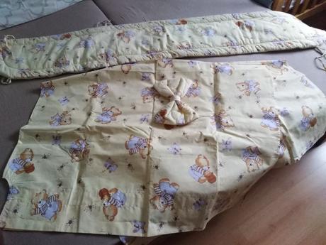 Mantinel do postieľky s baldachýnom, šírka (cm): 30,dĺžka (cm): 170