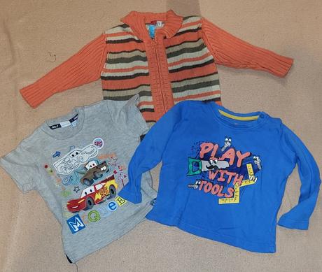 Balík oblečenia velk. 74-80, 68–80