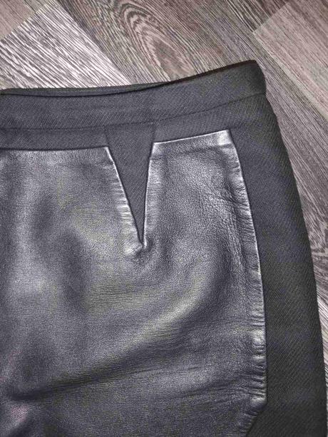 Kožená sukňa claudie pierlot 36, 36