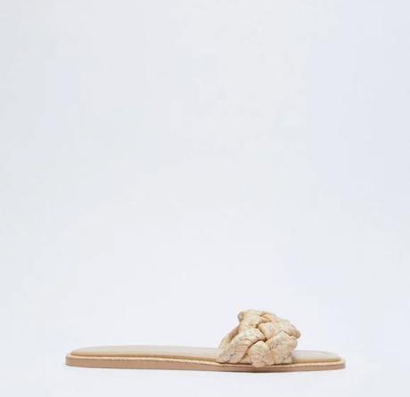 Krásne šľapky/ploché sandále značky zara, zara,38