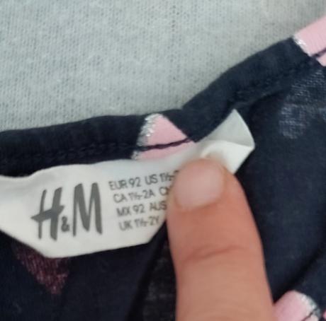 Šaty srdiečka h&m 92, h&m,92