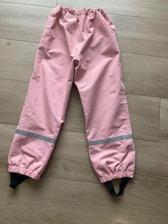 Nepremokavé nohavice top stav, h&m,122