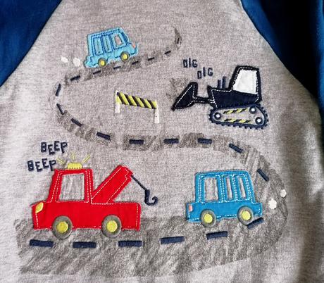 Mikina autá na ceste, veľ. 98, bluezoo,98