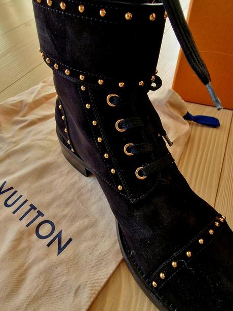 Louis vuitton topánky wonderland flat suede ranger, louis vuitton,41