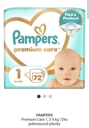 Pampers premium care 1, pampers,2 kg - 6 kg
