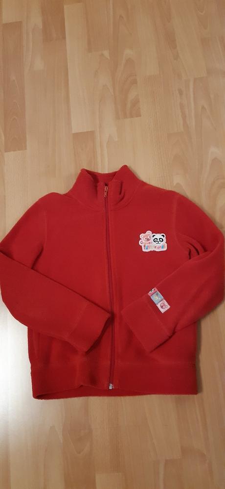 Hrubšia fleesová mikina, h&m,140