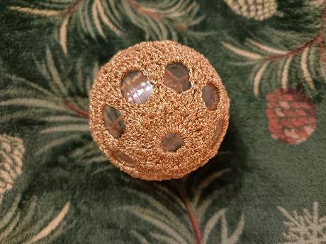 Vianočné háčkované gule, 