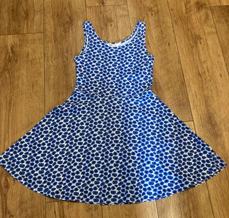 Šaty a kardigán, h&m,164