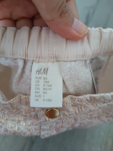 Kraťasy, h&m,92