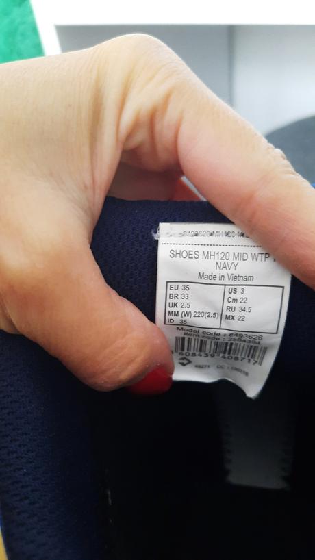 Turisticke topanky, quechua,35