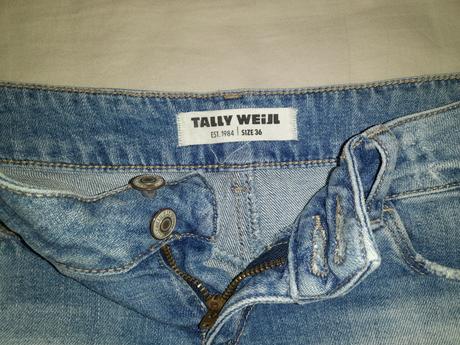 Riflové kraťasy, tally weijl,36