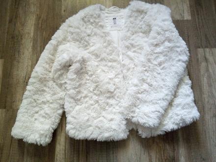 Biely kabat -kabatik na slavnostne prilezitosti, h&m,128
