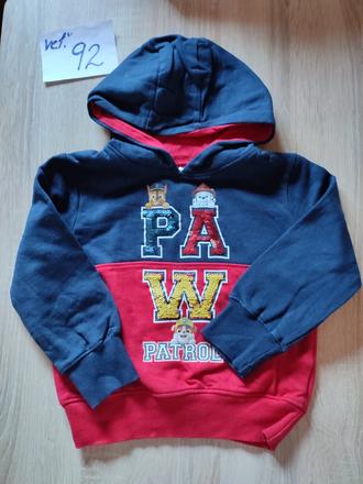 Mikina paw patrol meniaci napis, 92