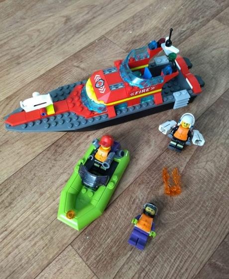Lego city loďka, 