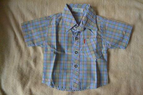 Košeľa kr.ruk. v 74/80, ergee,74