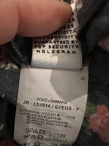 Dolce & gabbana blúzka vel.7-8, 128