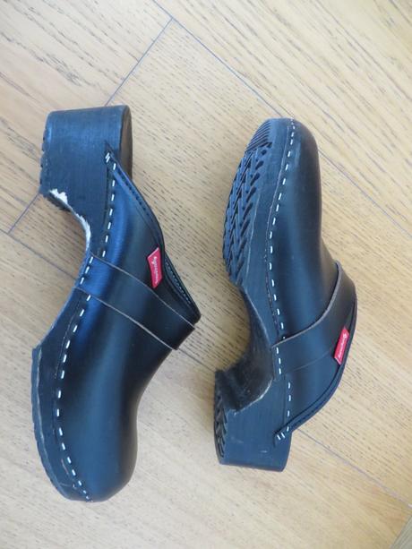 Dreváky kožené - veľ. 36/37 - značka papučkovo, 36