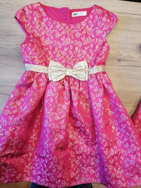 Šaty vianočné, c&a,122