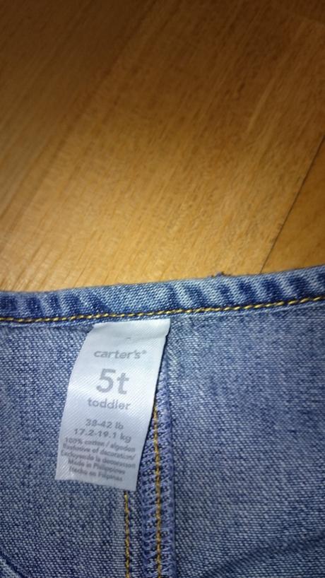 Carters rifľové šaty z usa, carter's,110