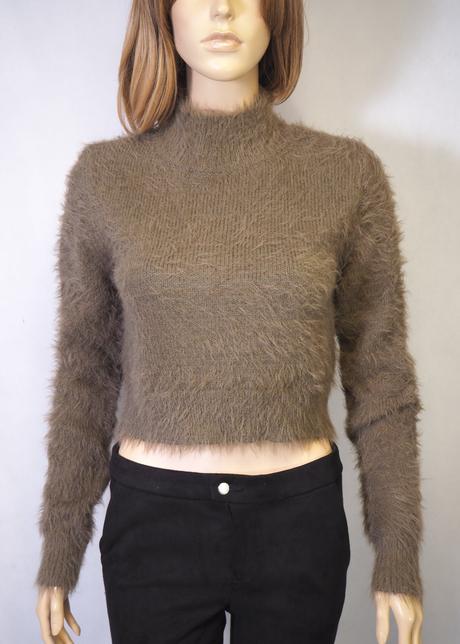 Kvalitný croptopový pulover h&m divided, h&m,s