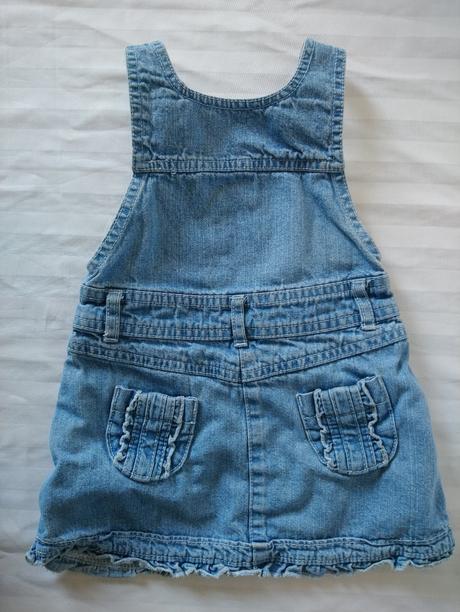 Dievčenská riflová šatová sukňa, george, george,80