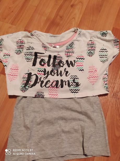 Tričko 2v1, pepco,122