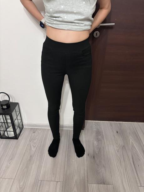 Čierne nohavice s/m, s