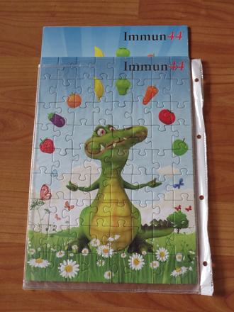 Puzzle - dino - a4, 