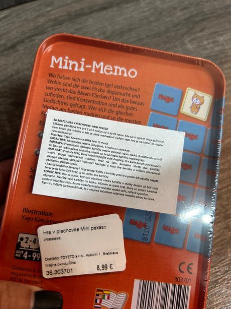 Haba nove hry na cesty v plechovkach, 