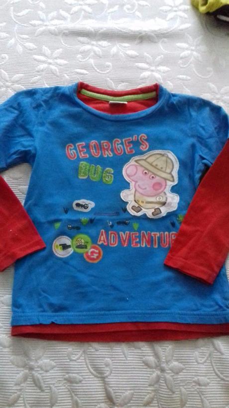 Pepa pig tričko,dl.ruk., 110