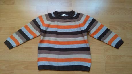 Pásikavý pulóvrik, č. 116, 5-6r., palomino,116