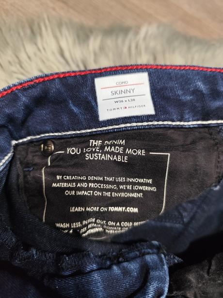 Skinny rifle tommy hilfiger veľ. xxs, tommy hilfiger,xs