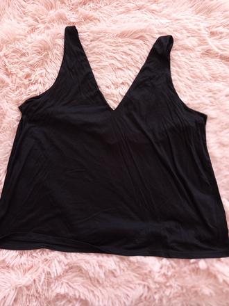 Čierny top, h&m,l