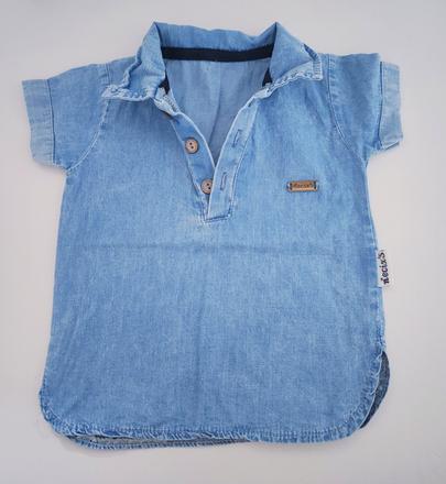 Tenká riflová košieľka, 74