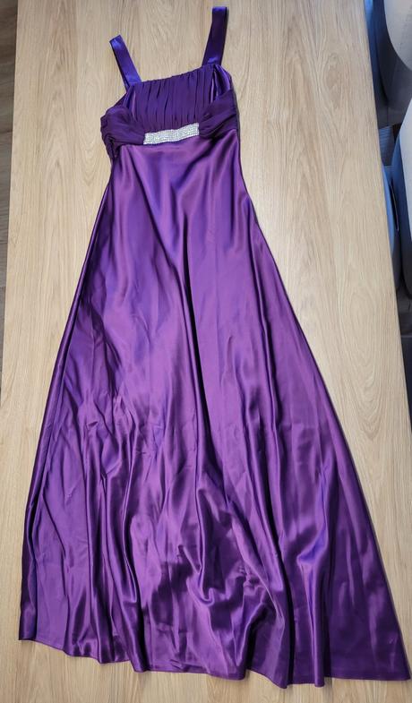 Spoločenské šaty č. 40 - fialové, 40