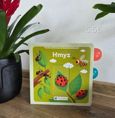 Hmyz pohyblivá kniha moze mat mierne uzivanie ako,