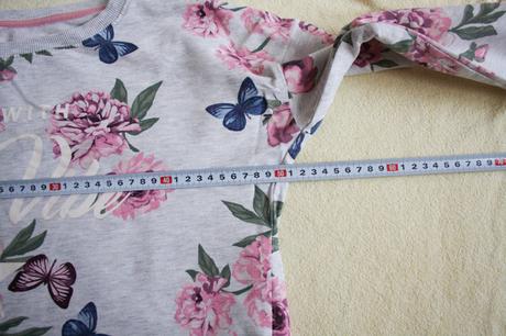 Mikina crop, h&m,158