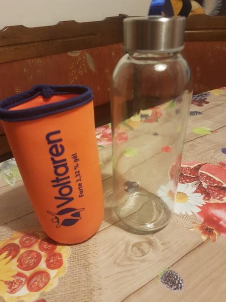 Parádna flaša /flaška s púzdrom, 