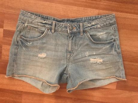 Hm dámske riflové šortky, h&m,s