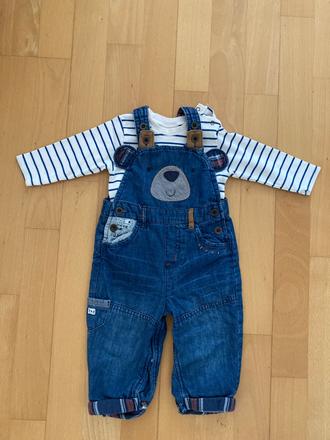 Súprava nohavice a body, next,74