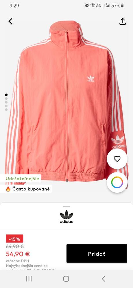 Bunda adidas v. 40, adidas,40