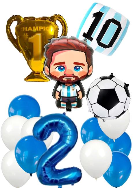 Futbalové balóny messi- až 14/15/16 kusov,