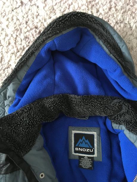 Teplá zimná bunda snozu na 10/12 rokov, 146