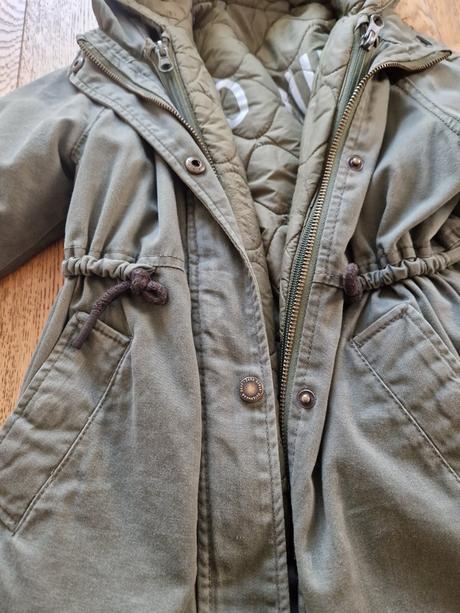 Dvojbunda / kabát zara, zara,116