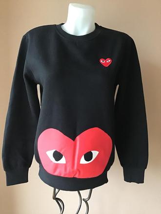 Mikina play comme des garcons, xs