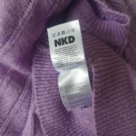 Sveter fialový nkd, nkd,l