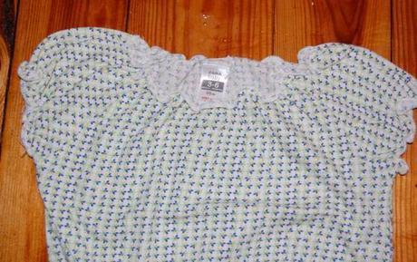 Kvetinkové tričko zara, zara,68