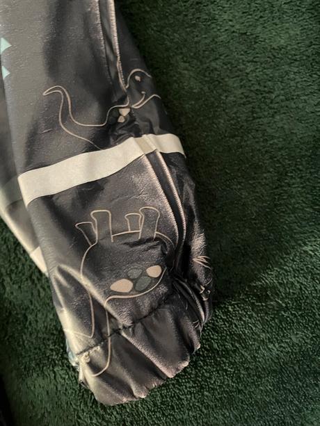 Bunda pogumovaná zateplená-pršiplášť, lupilu,110