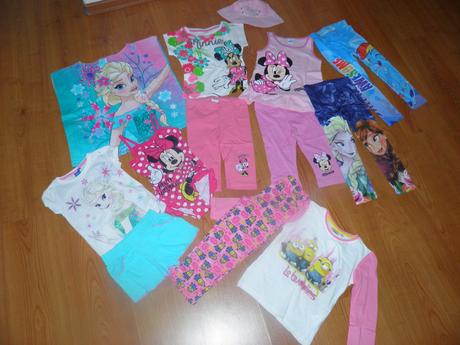 Velky balík letného oblečenia 104-116, 104–116