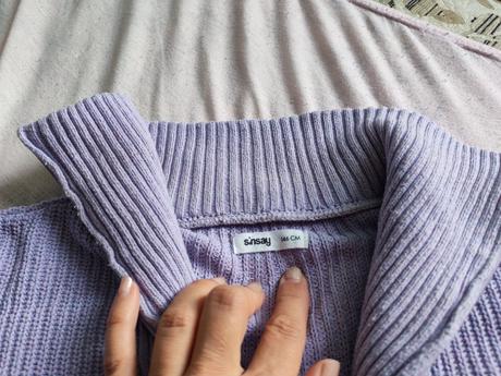 Pletený oversize rolák, sinsay,146